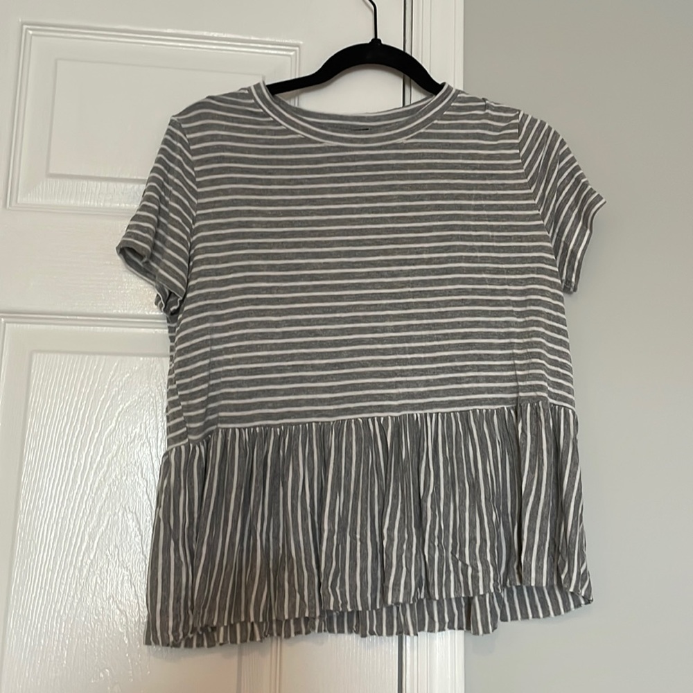 Striped Flowy Top from Forever 21